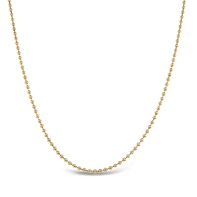 Lutiro Women's Beaded Chain Necklace - Gold