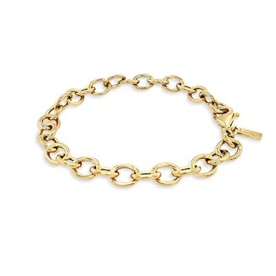 Lutiro Women's Cable Link Bracelet - Gold