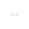 Lutiro Women's Round Seven Mm Studs - 10k White Gold