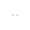Lutiro Women's Round Six Mm Studs - 10k White Gold