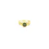 Lutiro Women's Round Stone Ring Peridot - Gold In Gold