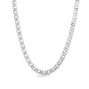 Lutiro Women's Silver Double Link Chain Necklace In Silver