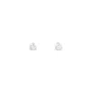 Lutiro Women's Three Prong Martini Tree Mm Studs - 10k White Gold