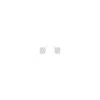 Lutiro Women's White Round Five Mm Studs - 10k Gold