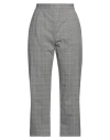 Lutz Huelle Woman Pants Grey Size 8 Wool, Elastane In Grey