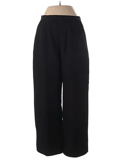 Pre-owned Lutz Huelle Wool Pants In Black