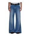 Lu'u Dan Belt Loop Jeans In Blue