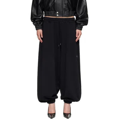 Lu'u Dan Black Baggy Bontan Sweatpants