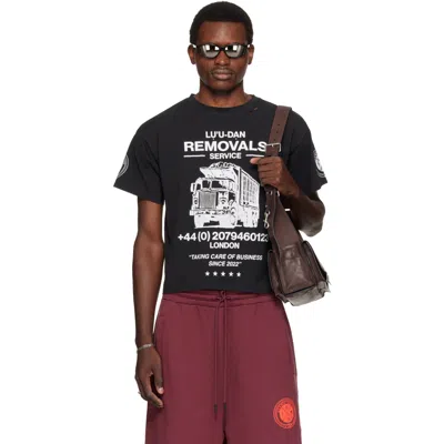 Lu'u Dan Black Box T-shirt In Faded Black