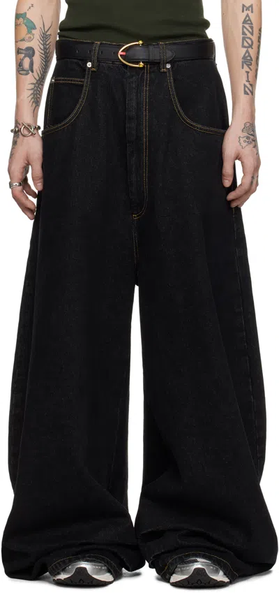 Lu'u Dan Black Double Xl Jeans