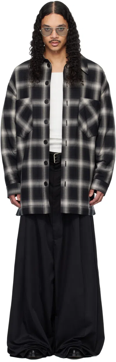 Lu'u Dan Black Fat Boy Flannel Shirt