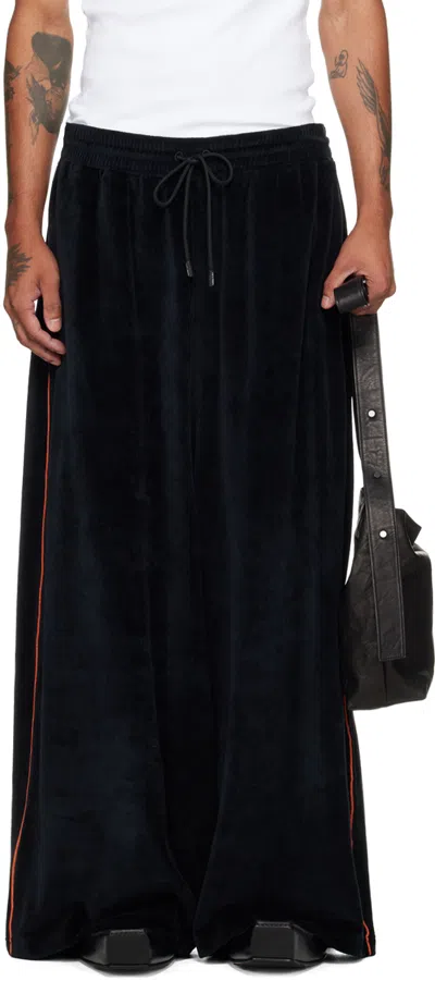 Lu'u Dan Black Supa Sleaze Track Pants