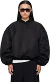 Lu'u Dan Black Unibomber Sweatshirt In Black