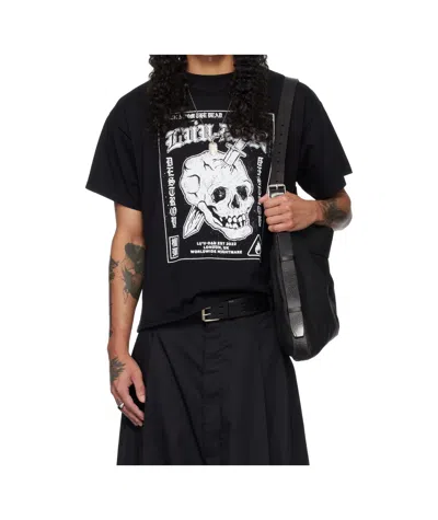 LU'U DAN BOX NECK T-SHIRT