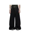 Lu'u Dan Double Xl Jeans In Black