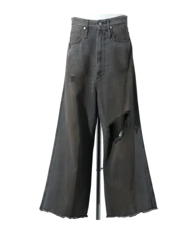 Lu'u Dan Dumpster Jeans In Gray