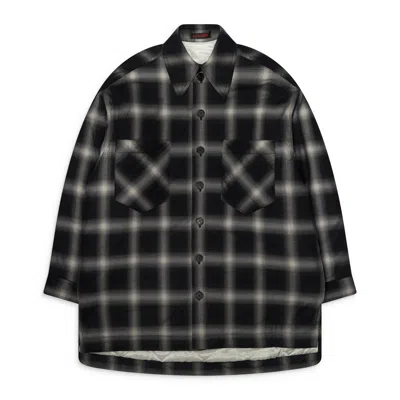 Lu'u Dan Fat Boy Flannel Shirt Black