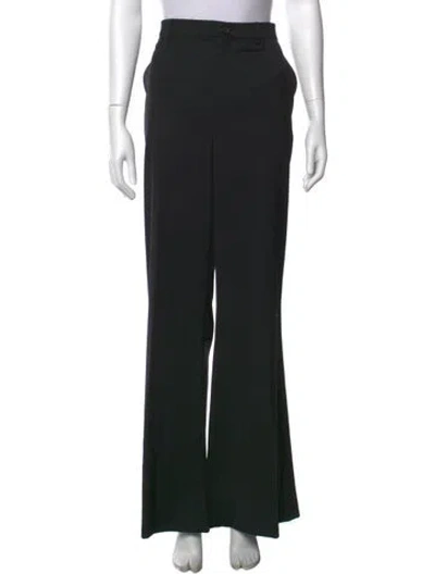Pre-owned Lu'u Dan Flared Pants In Black
