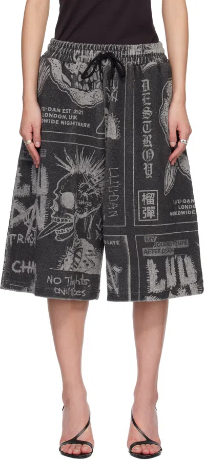 Lu'u Dan Gray 'year Of The Horse' Bball Shorts In Multi