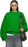 Lu'u Dan Green Kingpin Knit Sweater In Green