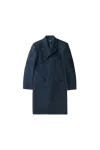Lu'u Dan Heavy Double Wool Overcoat Black