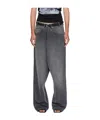 Lu'u Dan Kriss Kross Jeans In Gray