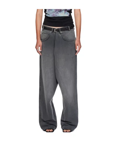 Lu'u Dan Kriss Kross Jeans In Gray