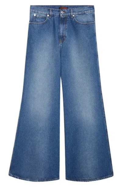 Lu'u Dan Phat Slouchy Flare Jeans In Blue