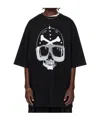 Lu'u Dan Printed Big Boy T-shirt In Black