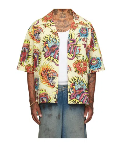 Lu'u Dan Printed Short-sleeved Shirt In Multi