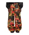 Lu'u Dan Printed Ski Pants In Multi