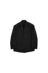 Lu'u Dan Virgin Wool Misfit Blazer Grey