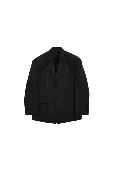 Lu'u Dan Virgin Wool Misfit Blazer Grey