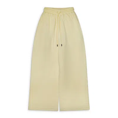 Lu'u Dan Wadded Bontan Sweatpants Yellow In Neutral