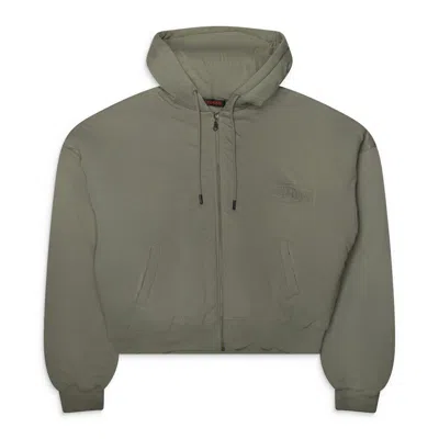Lu'u Dan Wadded Hoodie Green
