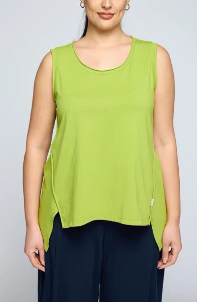 Luukaa Azari Sleeveless Jersey Top In Multi