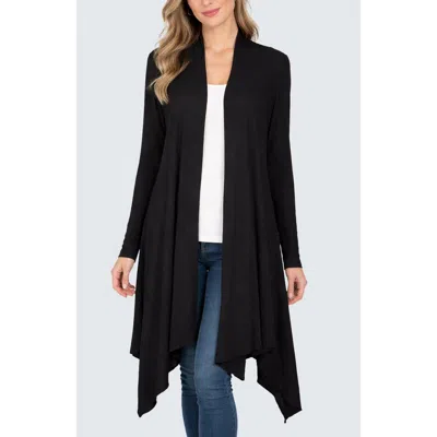 Luukaa Celeste Wrinkled Duster In Black