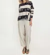 Luukaa Doodle Wide-leg Pants In Off-white In White
