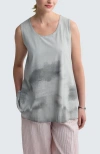 Luukaa Edrie Garment-dyed Tank Top In Multi