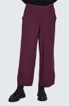 Luukaa Ingrid Balloon Pants In Burgundy