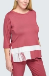 Luukaa Isla Viscose Jersey Tunic In Multi