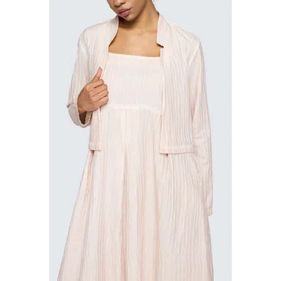 Luukaa Ivelle Garment-dyed Bolero Jacket In Pattern