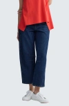 Luukaa Lennon Structured Denim Pants In Blue