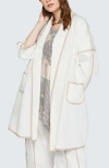 Luukaa Seraph Memory Taffeta Duster In White