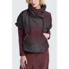 Luukaa Stella Sculptural Cropped Jacket In Multi