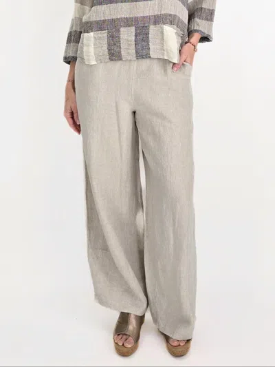 Luukaa Unity Pant In Beige In Gray