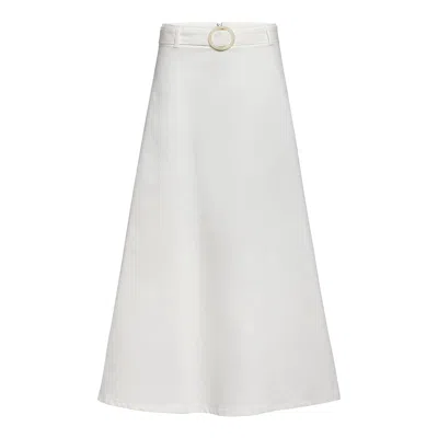 Luum Women's Neutrals / Blue / White Cara Skirt