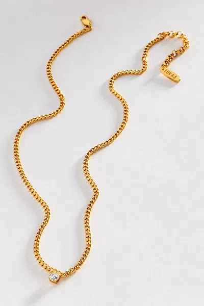 Luv Aj Bardot Stud Necklace In Gold