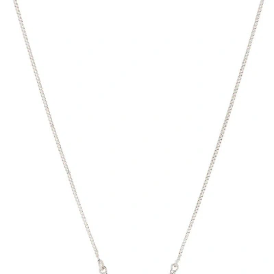 Luv Aj Blair Chain Charm Necklace In Grey
