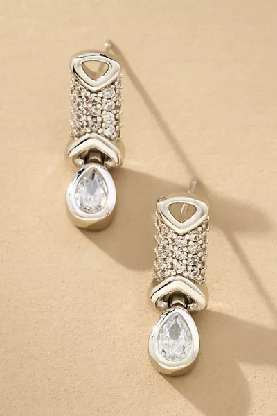 Luv Aj Cannoli Earrings In Metallic